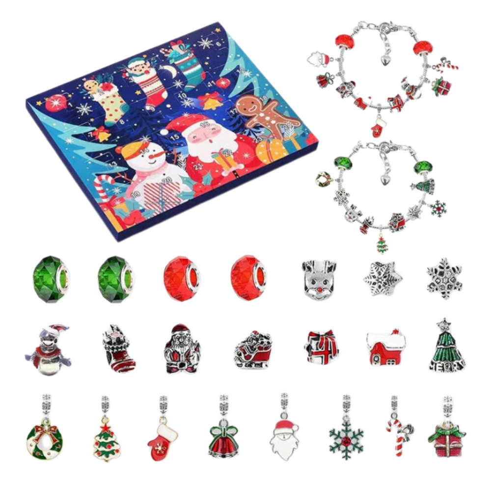 Advent Calendar Charms for Jewellery Making Over 24 Days