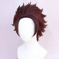 Anime Costumes for Halloween Party Wigs Short Layered Pre-Styled Synthetic Cosplay Hair