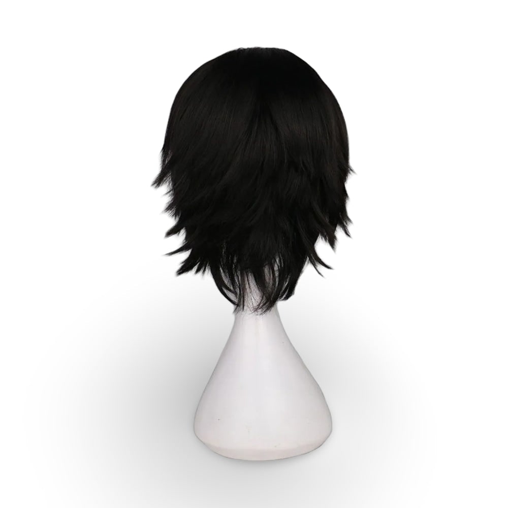 Anime Costumes for Halloween Party Wigs Short Layered Pre-Styled Synthetic Cosplay Hair