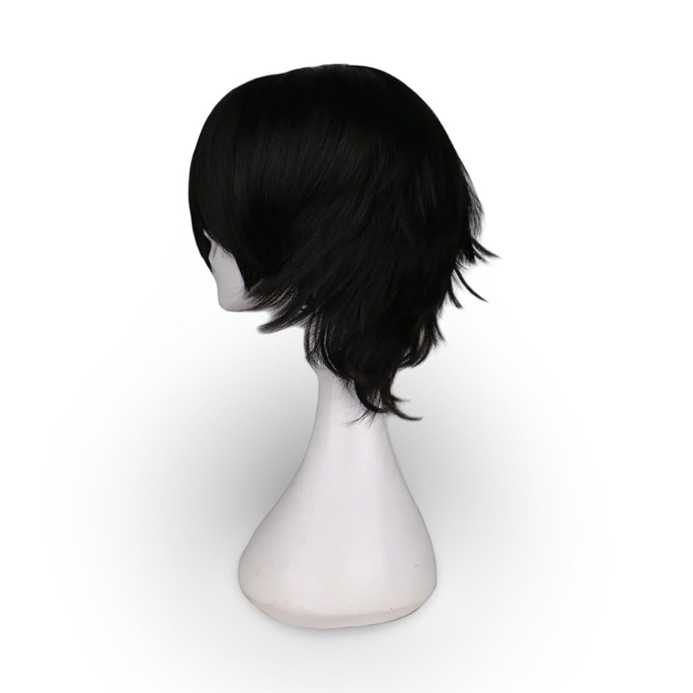 Anime Costumes for Halloween Party Wigs Short Layered Pre-Styled Synthetic Cosplay Hair