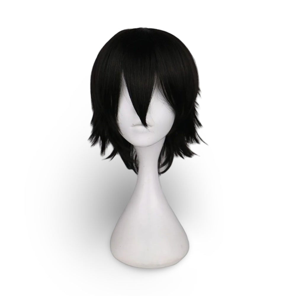Anime Costumes for Halloween Party Wigs Short Layered Pre-Styled Synthetic Cosplay Hair