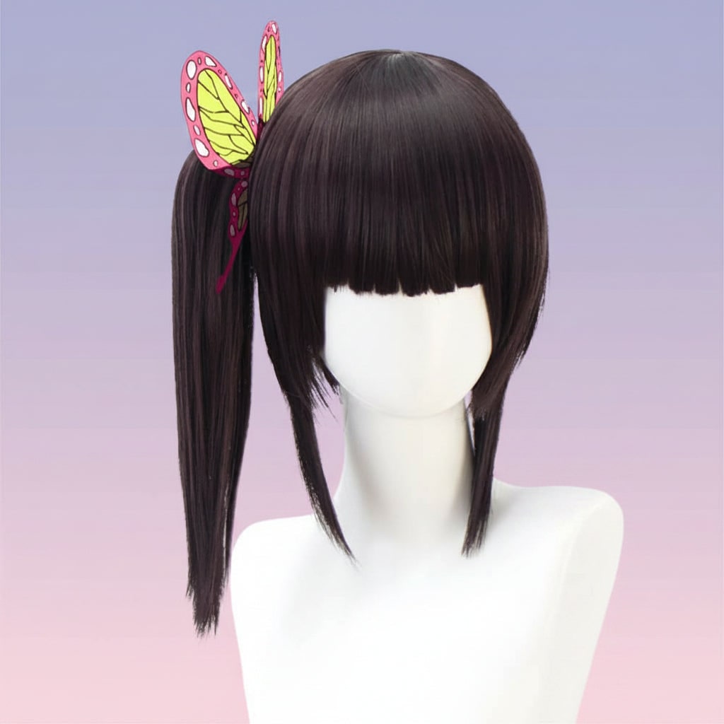 Anime Costumes for Halloween Party Wigs Short Layered Pre-Styled Synthetic Cosplay Hair