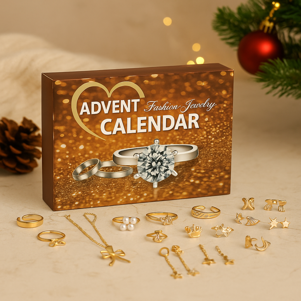 Advent Calendar Set with 24 Small Surprises for a Family