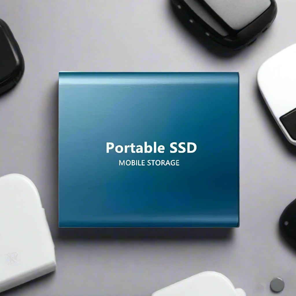 Solid State External Hard Drive Portable USB-C Storage for Photos Video and Backup