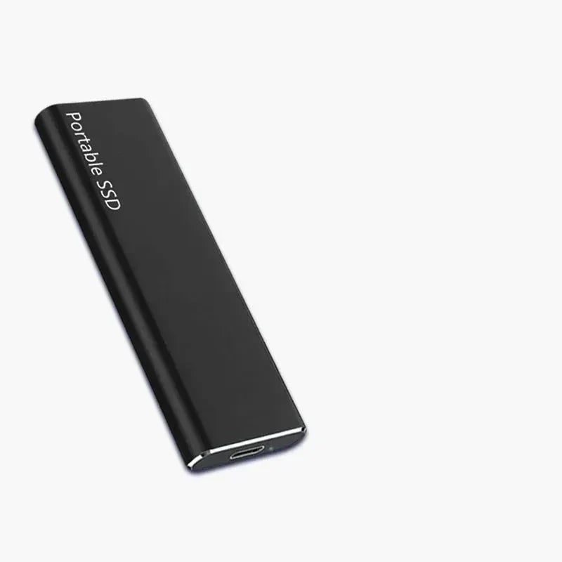 External SSD Portable Solid State Drive with USB-C and Multiple Capacity Options