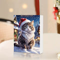 Advent Calendar Cat Charms in Vintage Acrylic for 24 Days