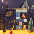 Advent Calendar Handmade with 24 Empty Boxes to Fill at 33 x 30 cm
