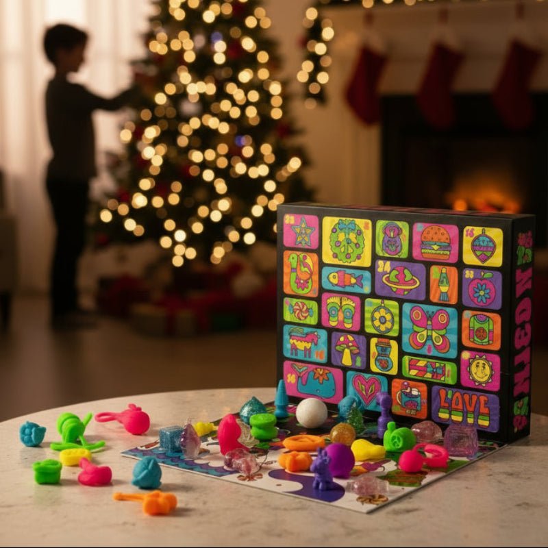 Advent Calendar Fidget Toys with 24 Squishy Surprises