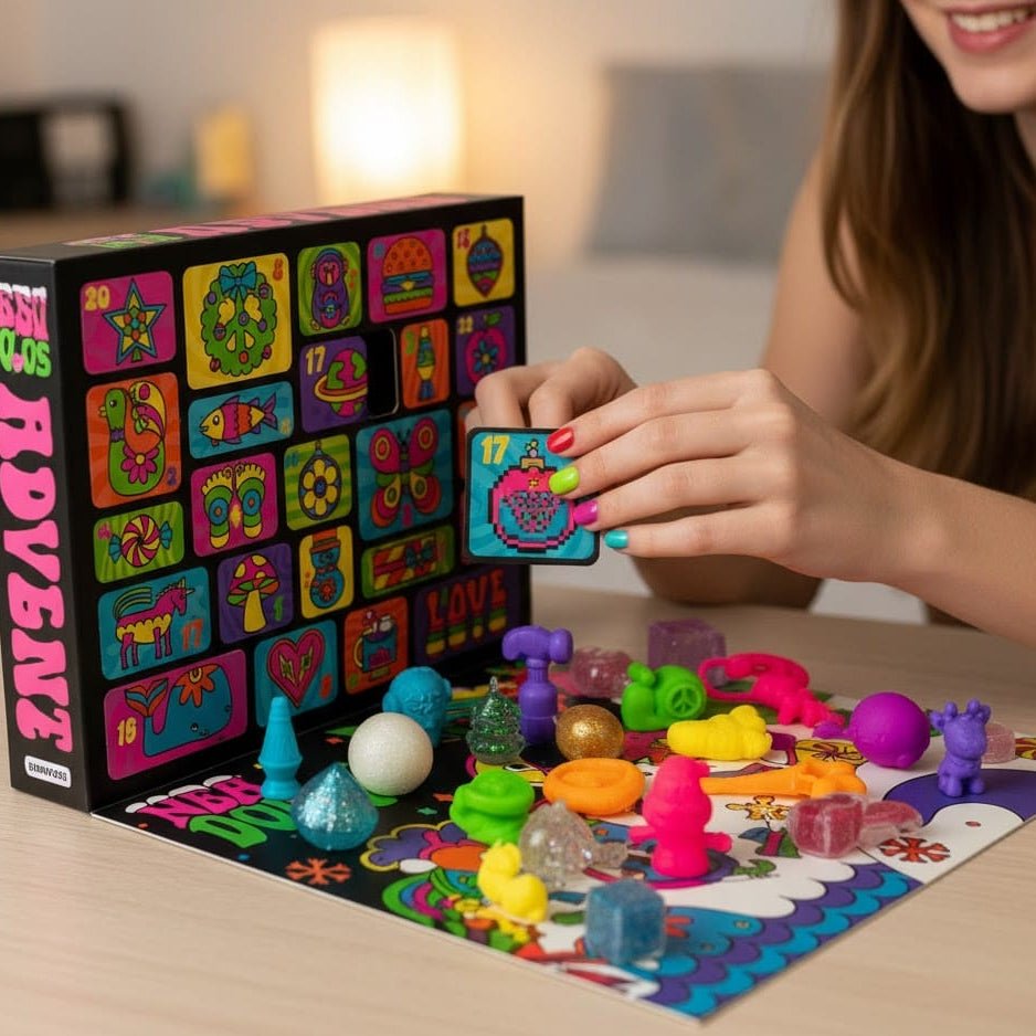 Advent Calendar Fidget Toys with 24 Squishy Surprises