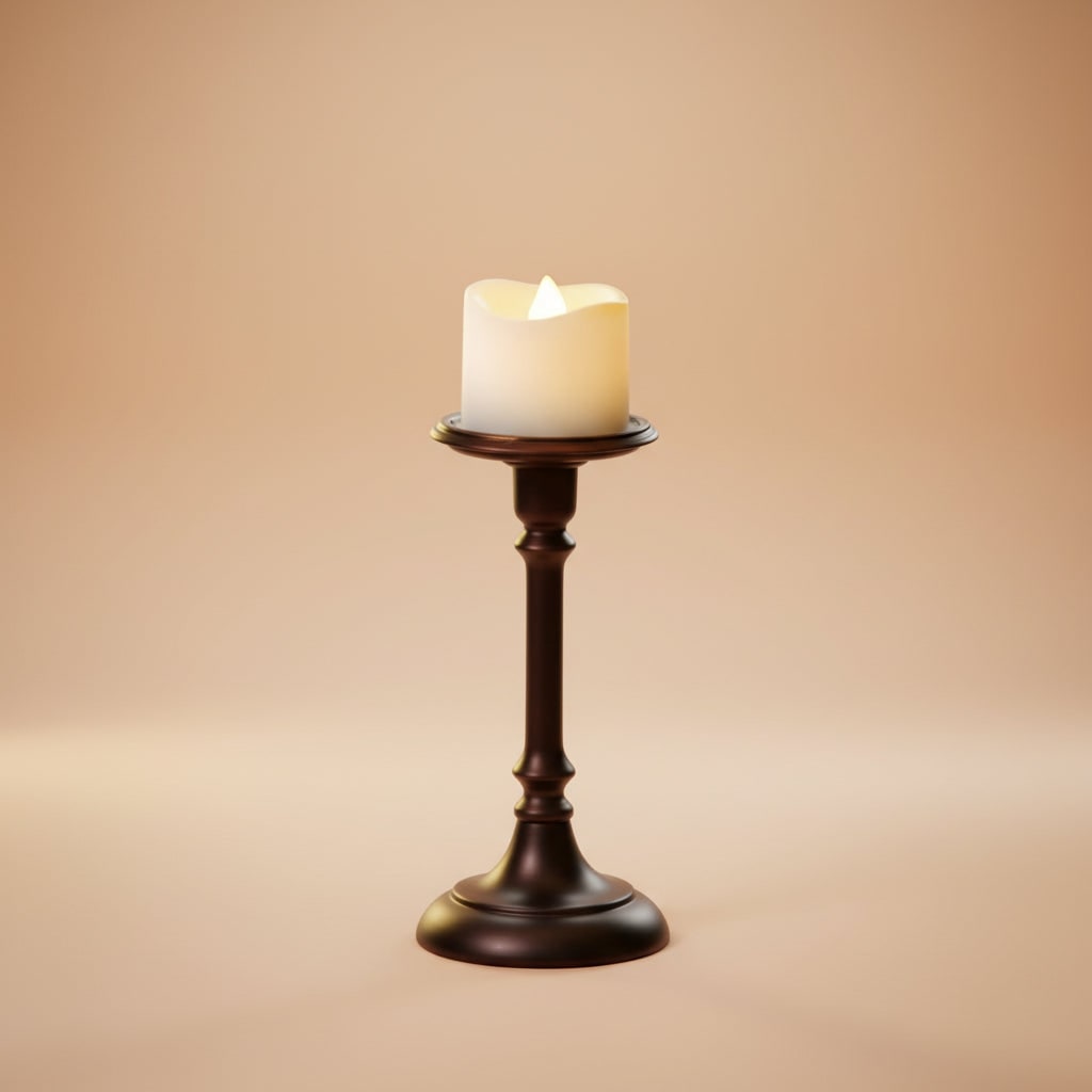 Flameless Halloween Candles Battery Operated LED Tea Lights with Flickering Warm Glow
