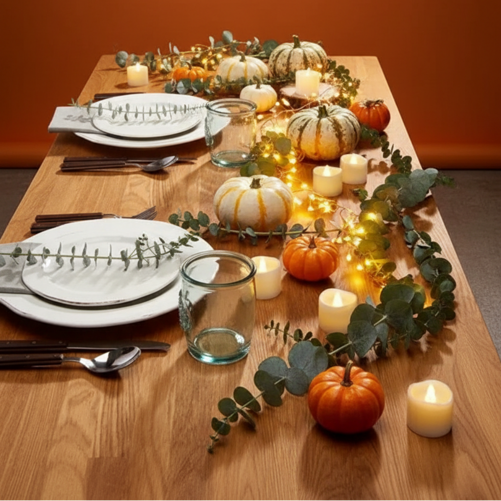 Flameless Halloween Candles Battery Operated LED Tea Lights with Flickering Warm Glow
