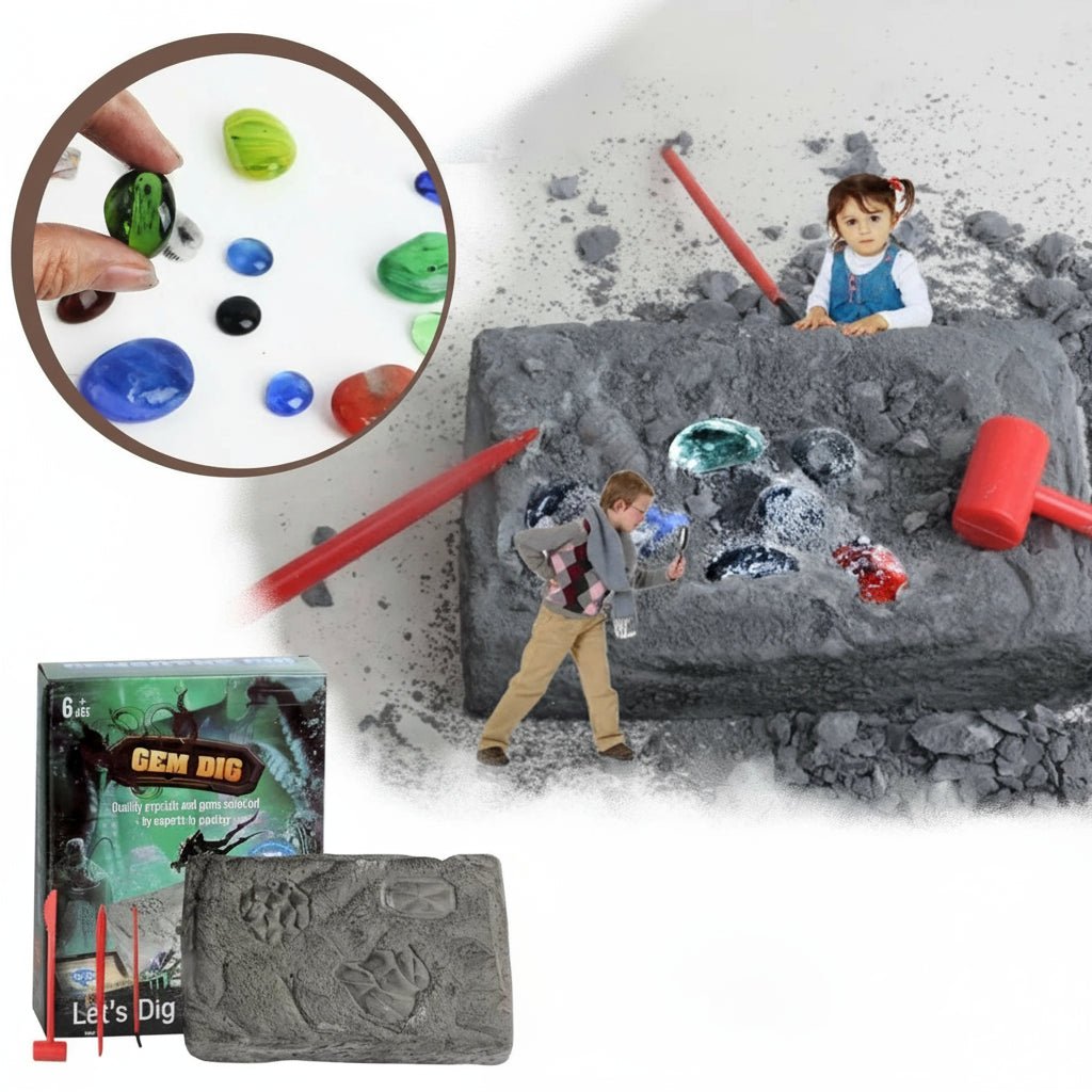 Advent Calendar Natural Stones with 24 Selected Minerals