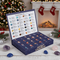 Advent Calendar Excavation Blocks with Real Gemstones