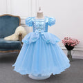 Girls Princess Halloween Costume with Fairytale Styling for Role Play and Parties