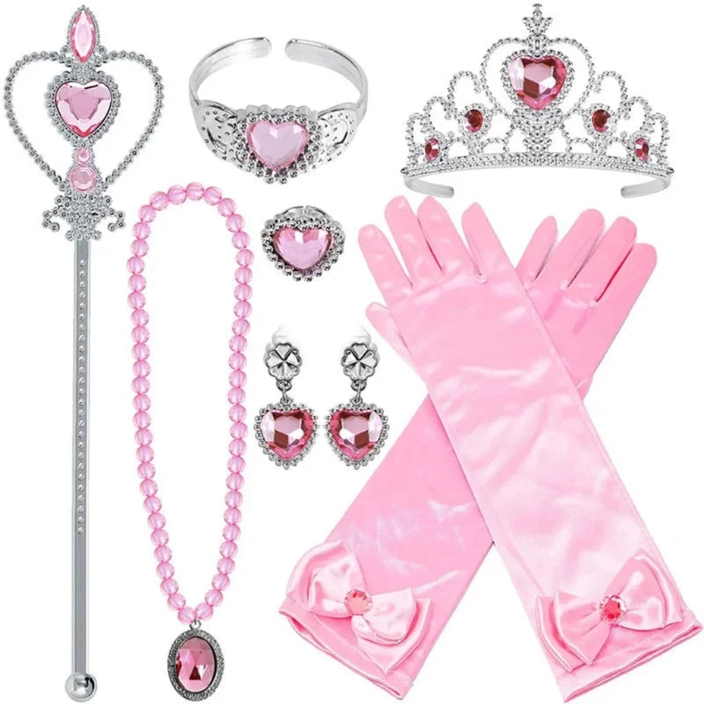 Girls Princess Halloween Costume with Fairytale Styling for Role Play and Parties