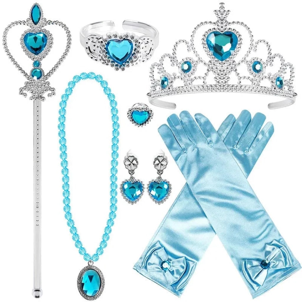 Girls Princess Halloween Costume with Fairytale Styling for Role Play and Parties