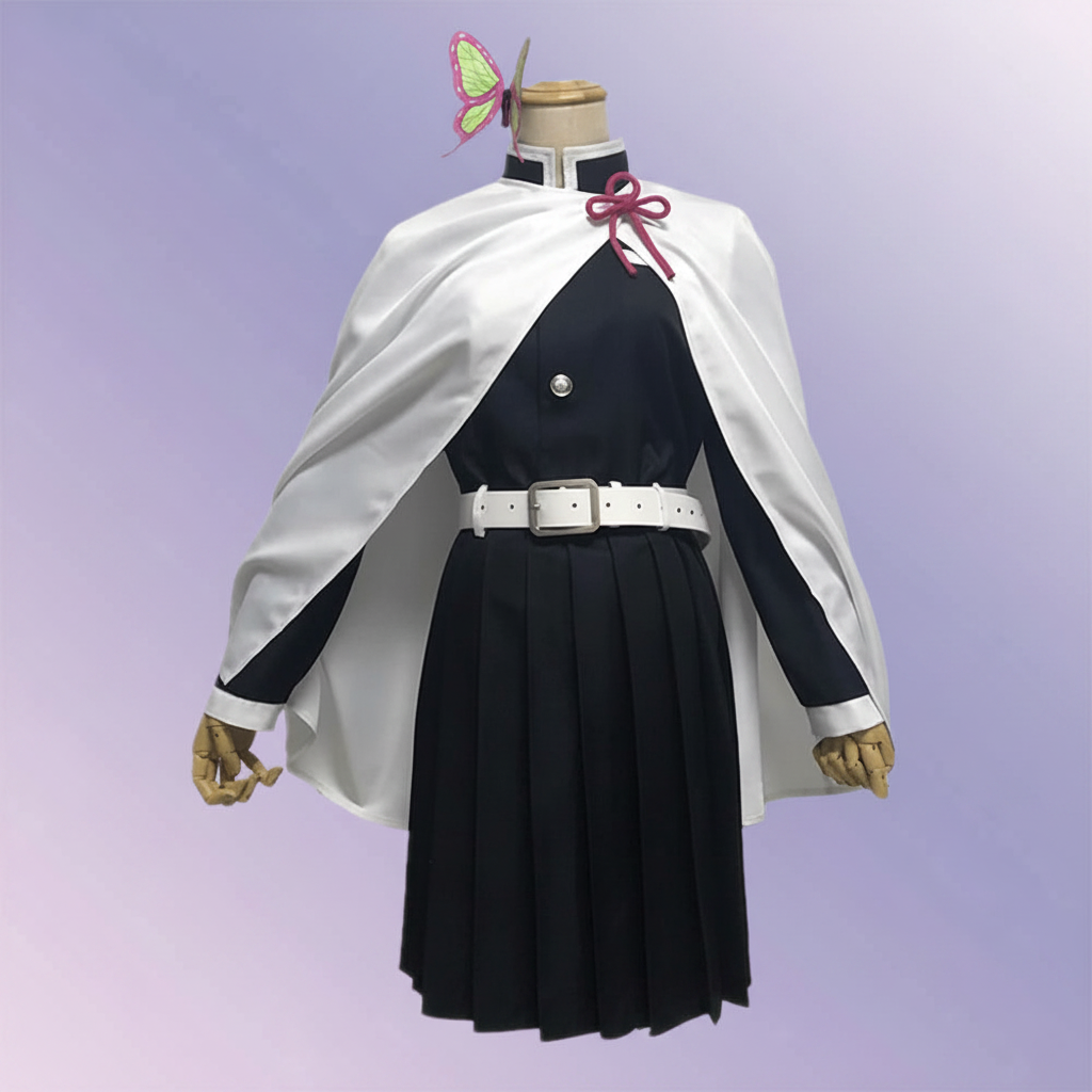 Anime Costumes for Halloween Cosplay and Dress Up Outfits with Haori Jacket Belt & Leg Wraps