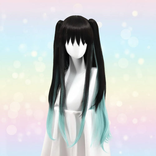 Anime Cosplay Outfits for Halloween with Mandarin Collar Wide Sleeves and Pleated Hakama Trousers