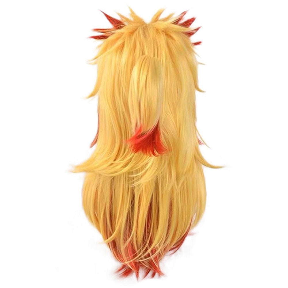 Long Wavy Anime Cosplay Wig with Layered Cut and Face Framing Highlights