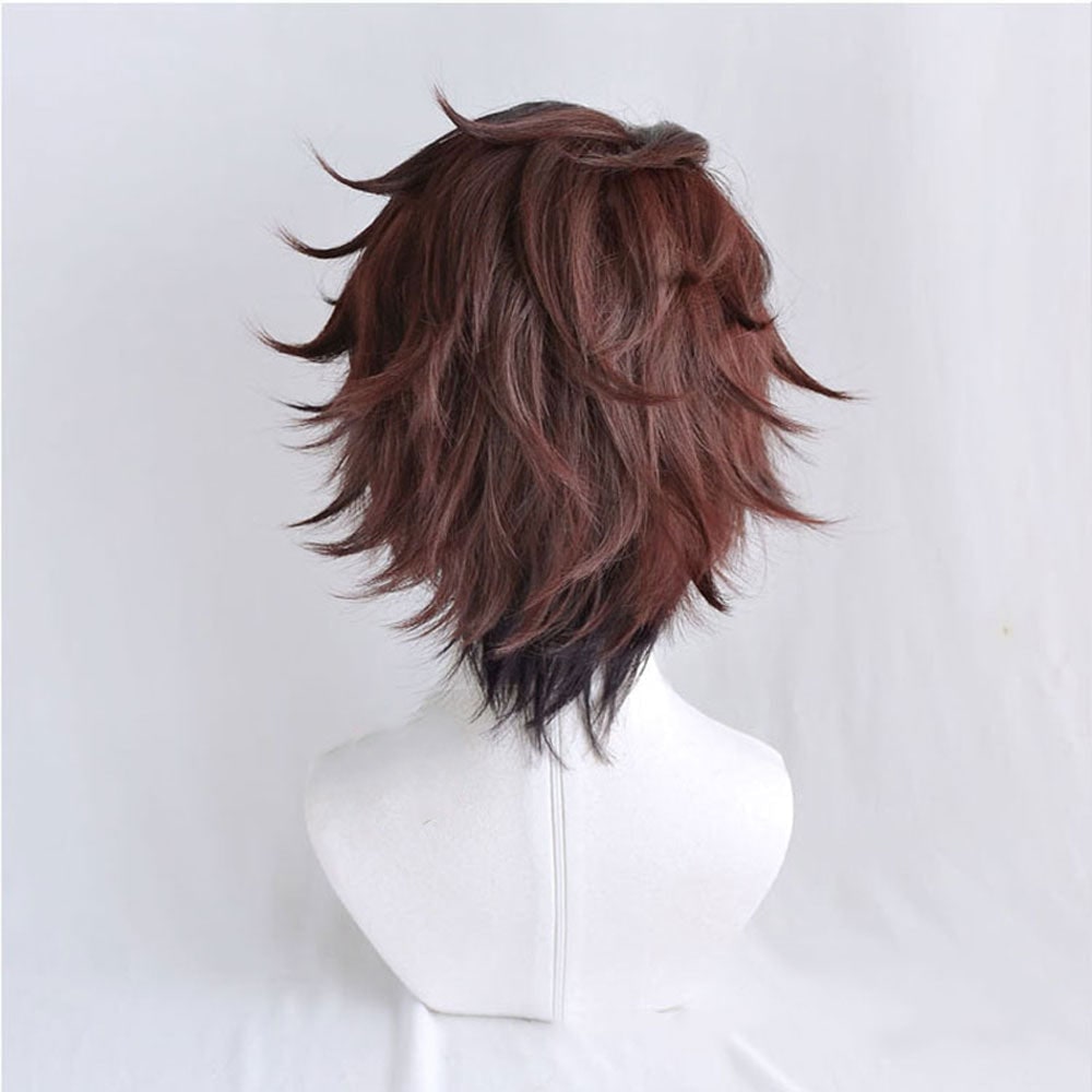 Long Wavy Anime Cosplay Wig with Layered Cut and Face Framing Highlights