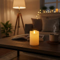 Halloween Party Decorations Battery Powered LED Candles with Flickering Glow and Wavy Edge