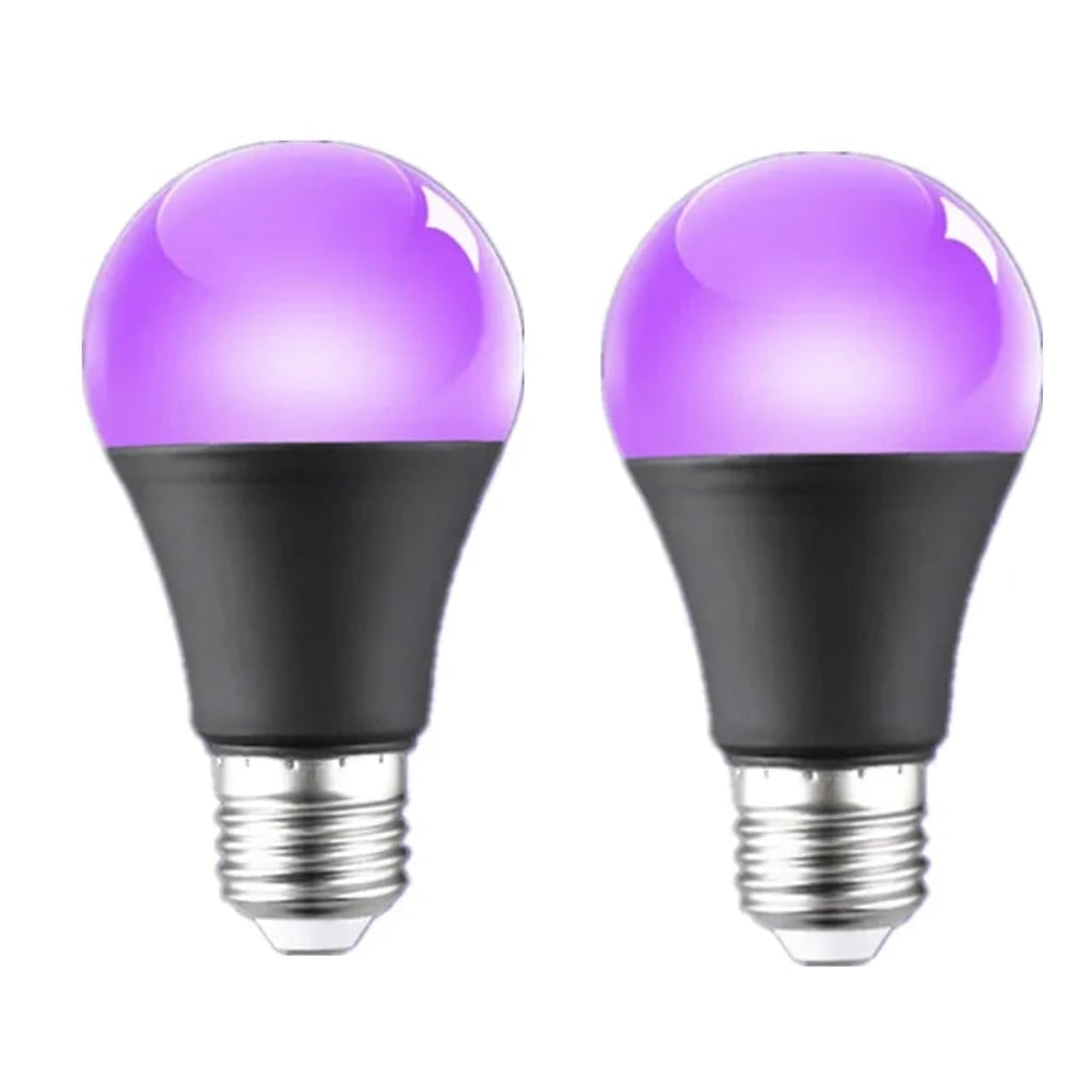 Halloween House Decorations Blacklight Bulb with Purple Glow Effect for Haunted Party E27 LED