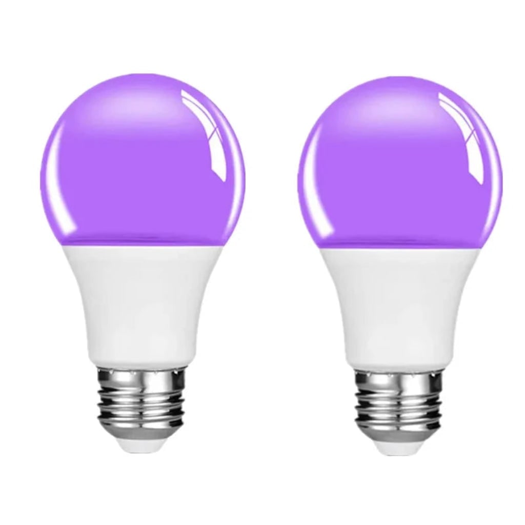 Halloween House Decorations Blacklight Bulb with Purple Glow Effect for Haunted Party E27 LED