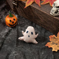 Cat Halloween Pumpkin Ghost and Skeleton Catnip Plush Toys for Interactive Biting Play