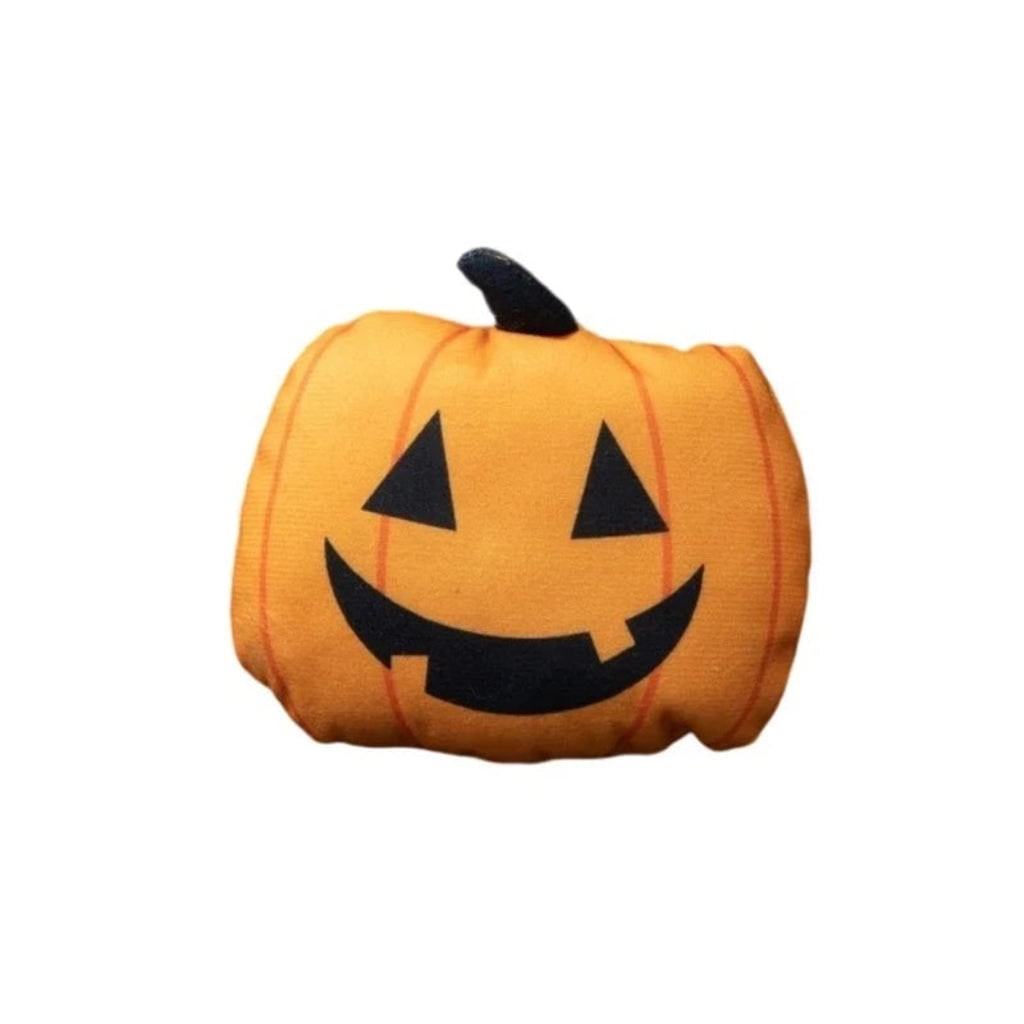 Cat Halloween Pumpkin Ghost and Skeleton Catnip Plush Toys for Interactive Biting Play