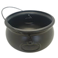 Halloween Party Decorations Cauldron with Wire Handle for Trick or Treat Sweets Display 32cm