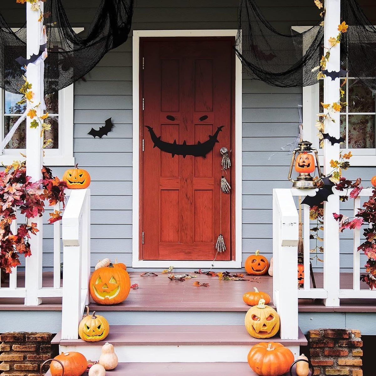 Stretchable Creepy Cloth Gauze Halloween Decorations for Indoor and Outdoor Use