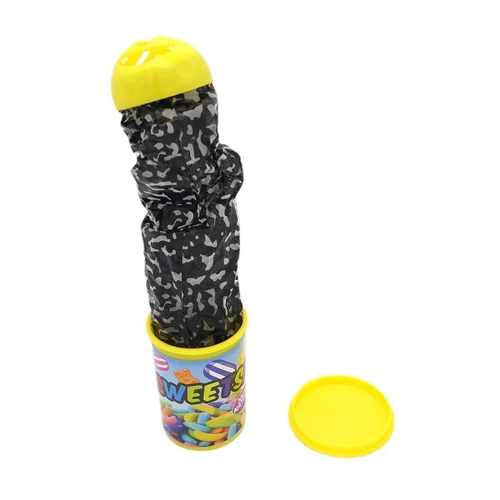 Fake Prank Snake in a Can Gag Toy with Spring Loaded Jump for Halloween