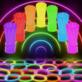 Neon Glow Sticks with Connectors for Halloween Party Lights and Bracelets