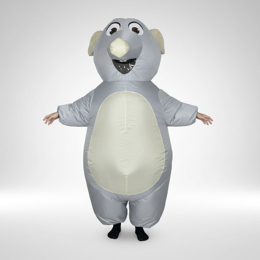 Funny Halloween Costumes Inflatable Full Body Animal Outfit with Clear Viewing Window for Adults