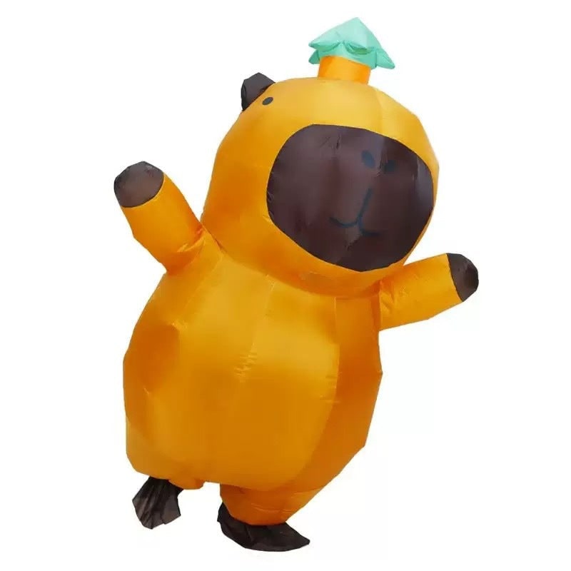 Funny Halloween Costumes Inflatable Full Body Animal Outfit with Clear Viewing Window for Adults