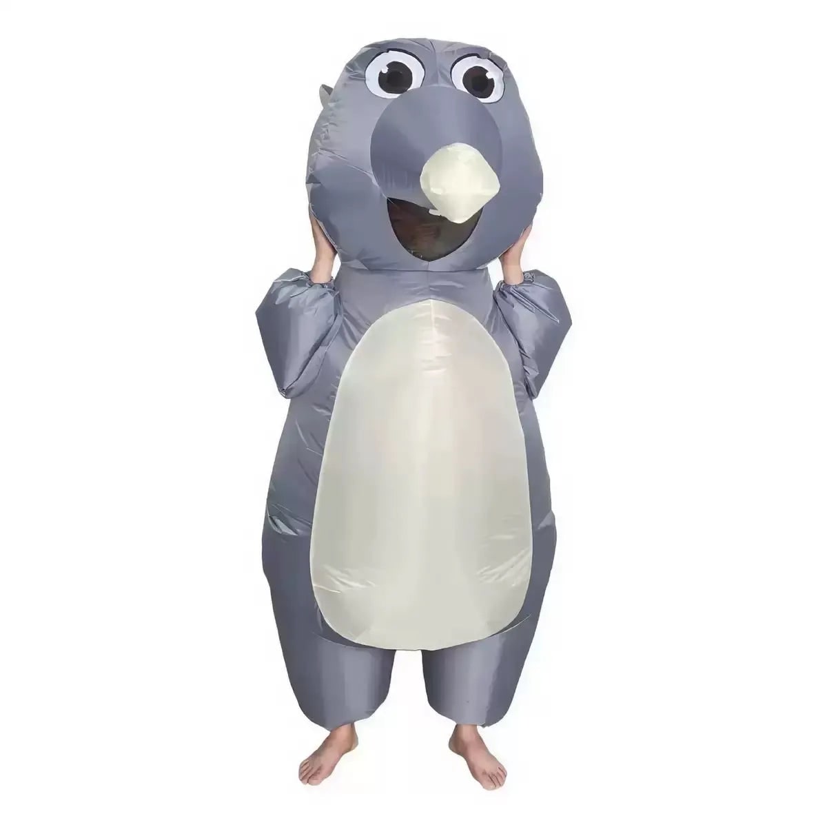 Funny Halloween Costumes Inflatable Full Body Animal Outfit with Clear Viewing Window for Adults