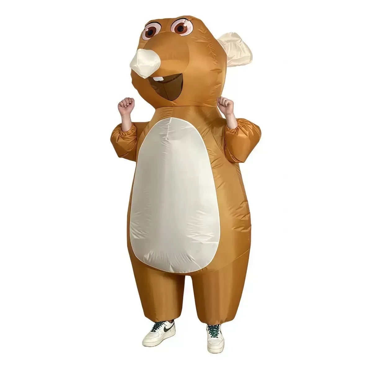 Funny Halloween Costumes Inflatable Full Body Animal Outfit with Clear Viewing Window for Adults