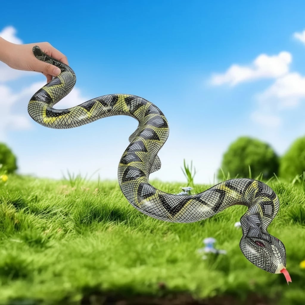 Halloween House Decorations Inflatable Snake for Spooky Yard Party and Haunted Porch Display
