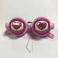 Halloween Party Novelty Crazy Eyes Glasses with Blinking Eyelids and Pull String Costume Accessory