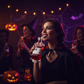 Blood Bag Drink Pouches with Syringe for Halloween Party Decorations