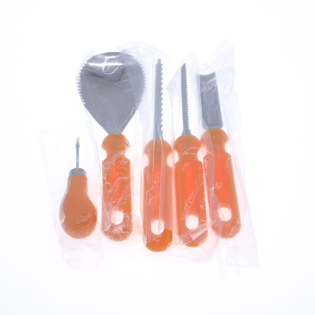 Pumpkin Carving Kit with Stainless Steel Saw Scoop and Zipped Fabric Storage Case
