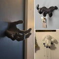 Scary Halloween Hand Wall Hook with Resin Palm Design for Coats and Keys