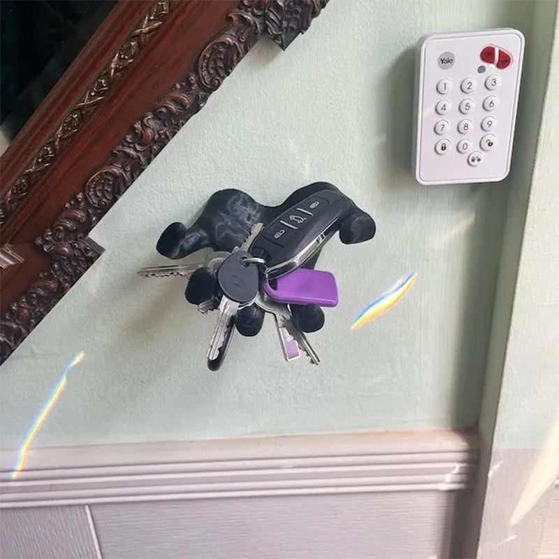 Scary Halloween Hand Wall Hook with Resin Palm Design for Coats and Keys