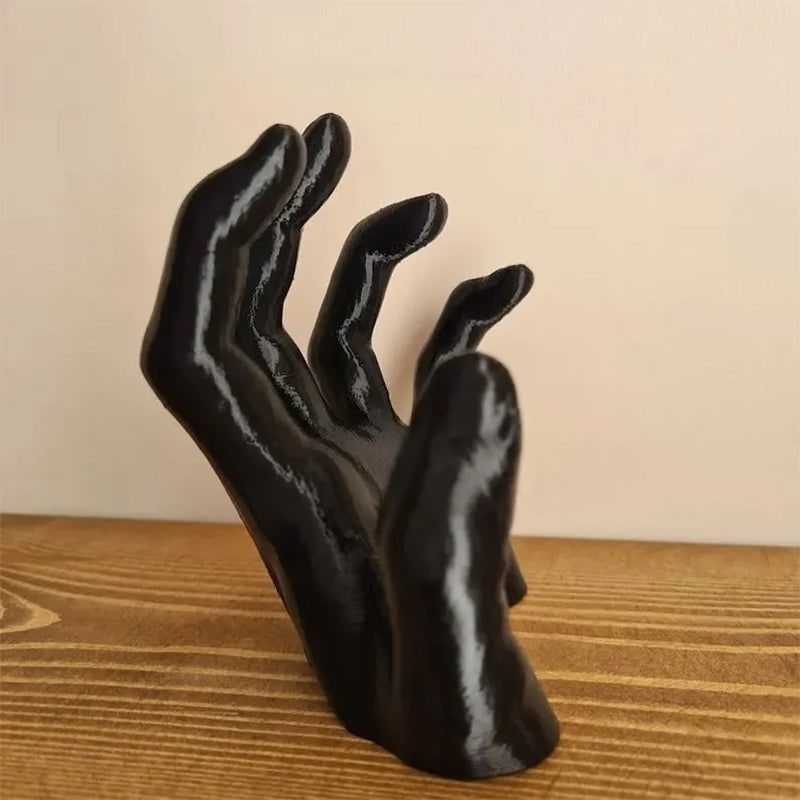 Scary Halloween Hand Wall Hook with Resin Palm Design for Coats and Keys