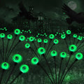 Halloween Solar Lights Outdoor with Glowing LED Eyeball Stakes for Garden Pathway