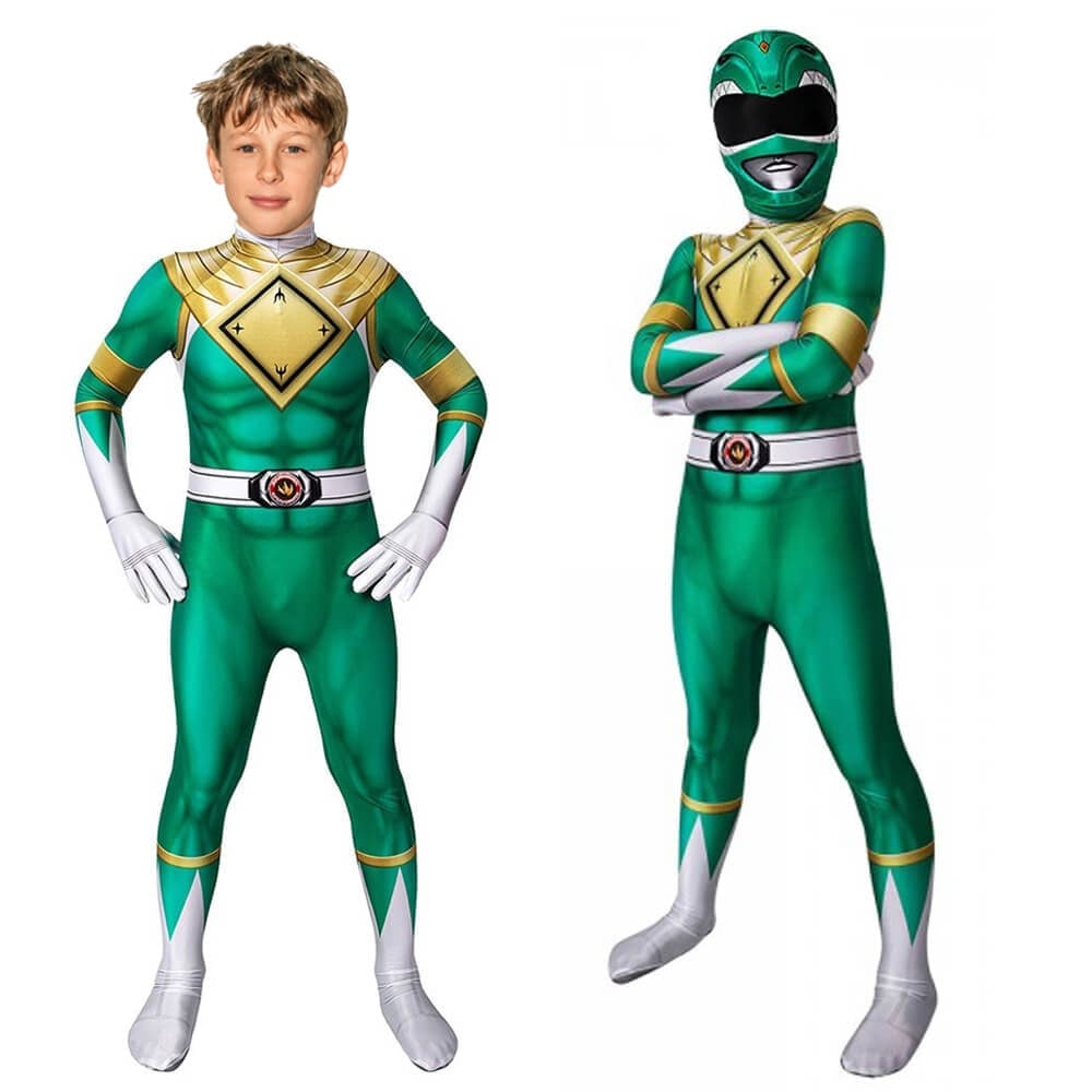 Halloween Costumes for Kids Superhero Jumpsuit with Mask Gloves and Boot Covers