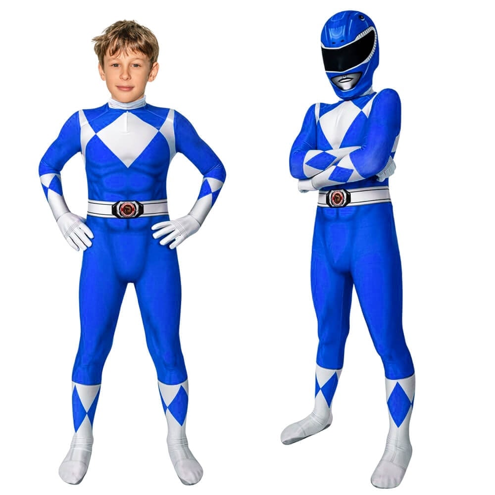 Halloween Costumes for Kids Superhero Jumpsuit with Mask Gloves and Boot Covers