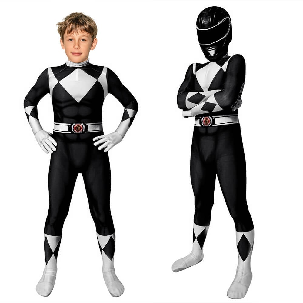 Halloween Costumes for Kids Superhero Jumpsuit with Mask Gloves and Boot Covers