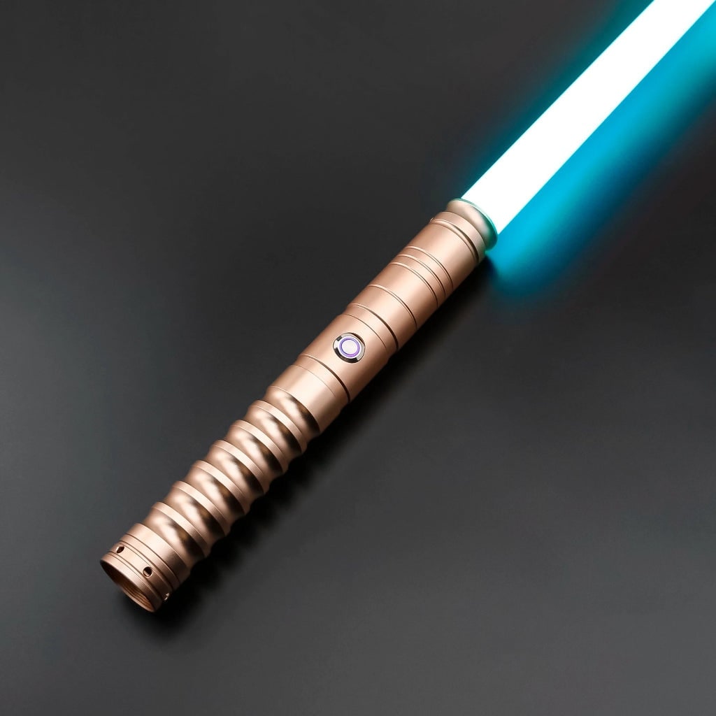 Light Up Toy Sword with RGB LED Blade and Metal Handle for Cosplay Costume