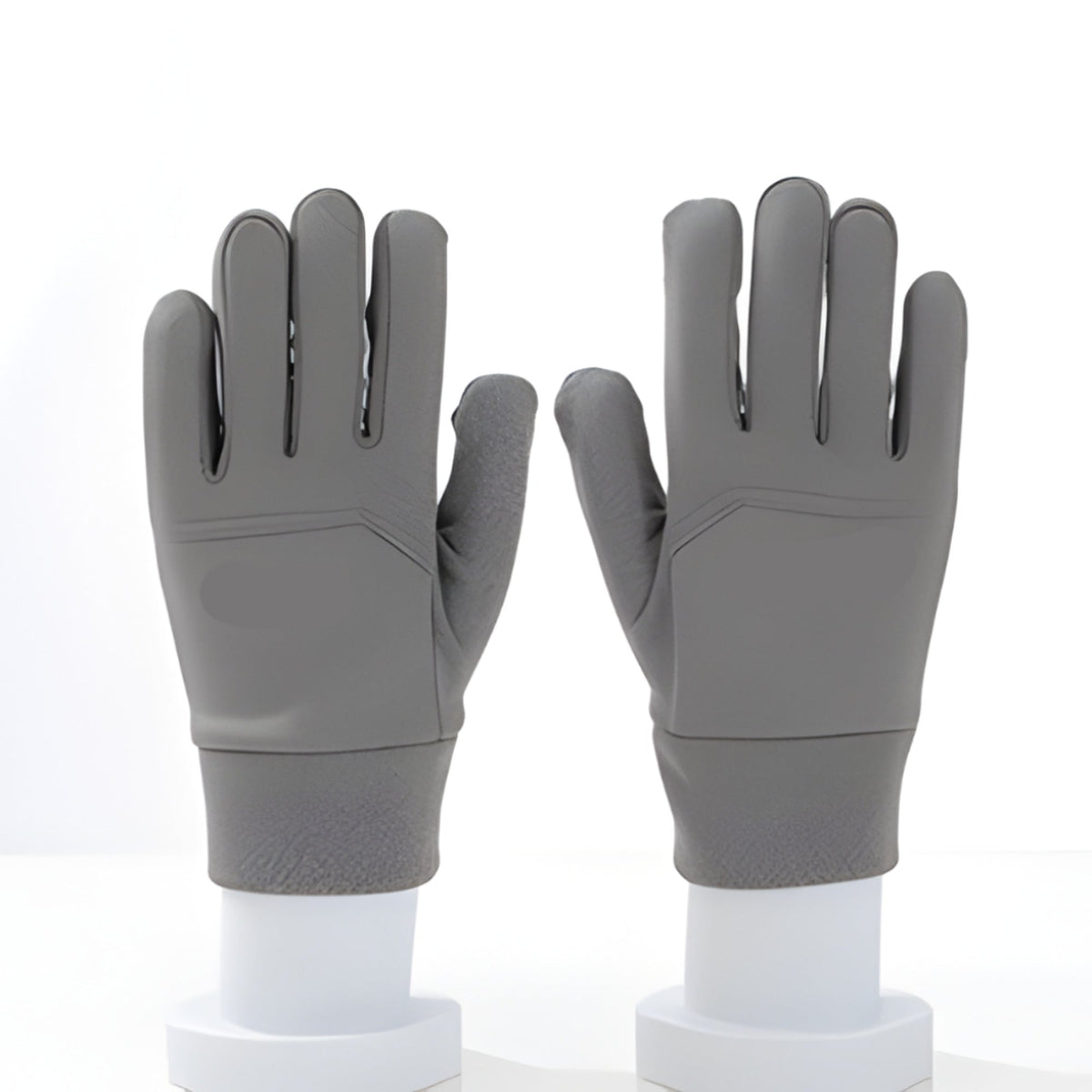 Heated Cycling Gloves Winter Thermal Gloves with Touchscreen Fingertips and Windproof Shell
